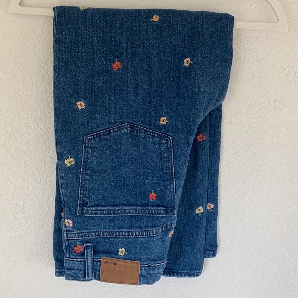 Madewell Wide-Leg Crop Jeans Embroidered Edition - Picture 8 of 12